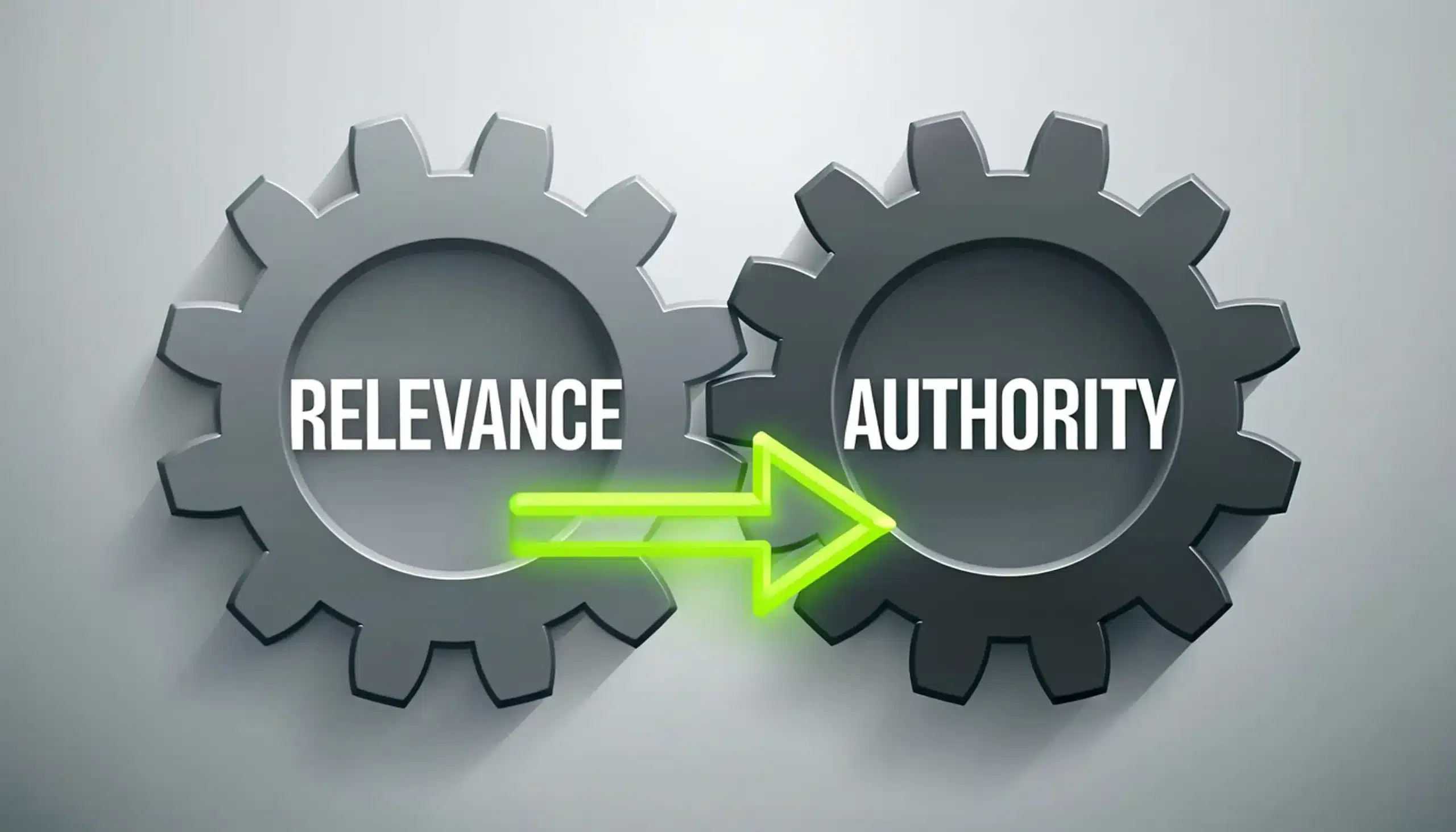 link relevance and link authority