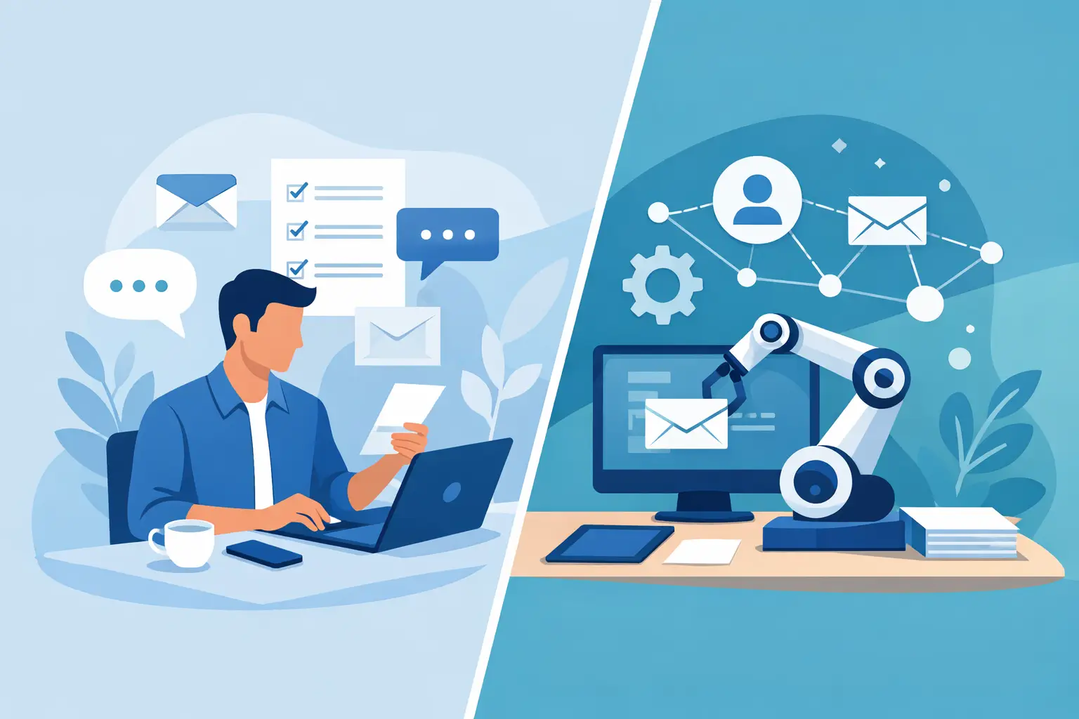 Manual Outreach Versus Automated Outreach